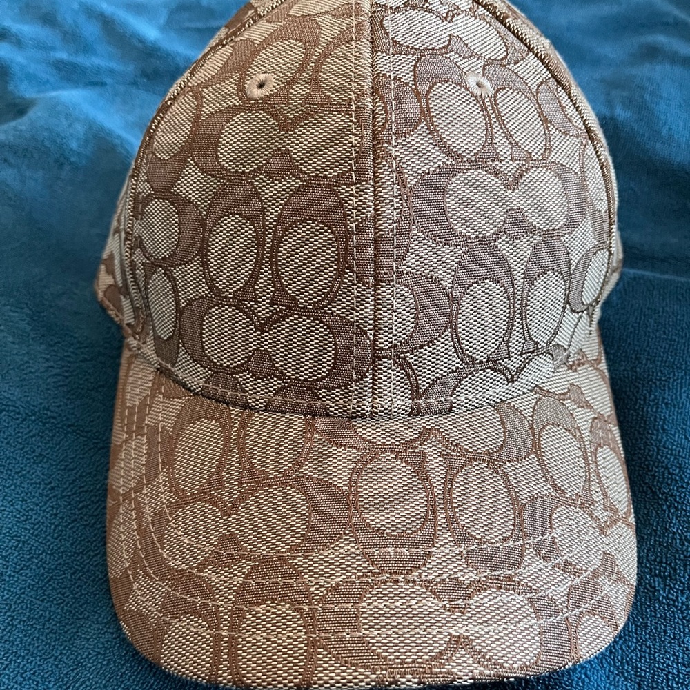 ‼️NEW‼️ COACH SIGNATURE JACQUARD BASEBALL HAT